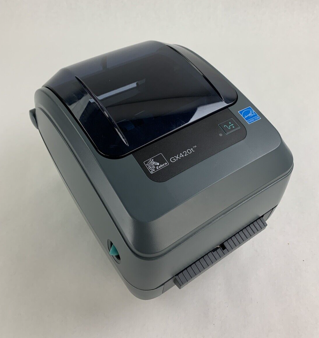 Zebra GX420T Direct Thermal Label Printer Bad Roller Aging Print Head Tested