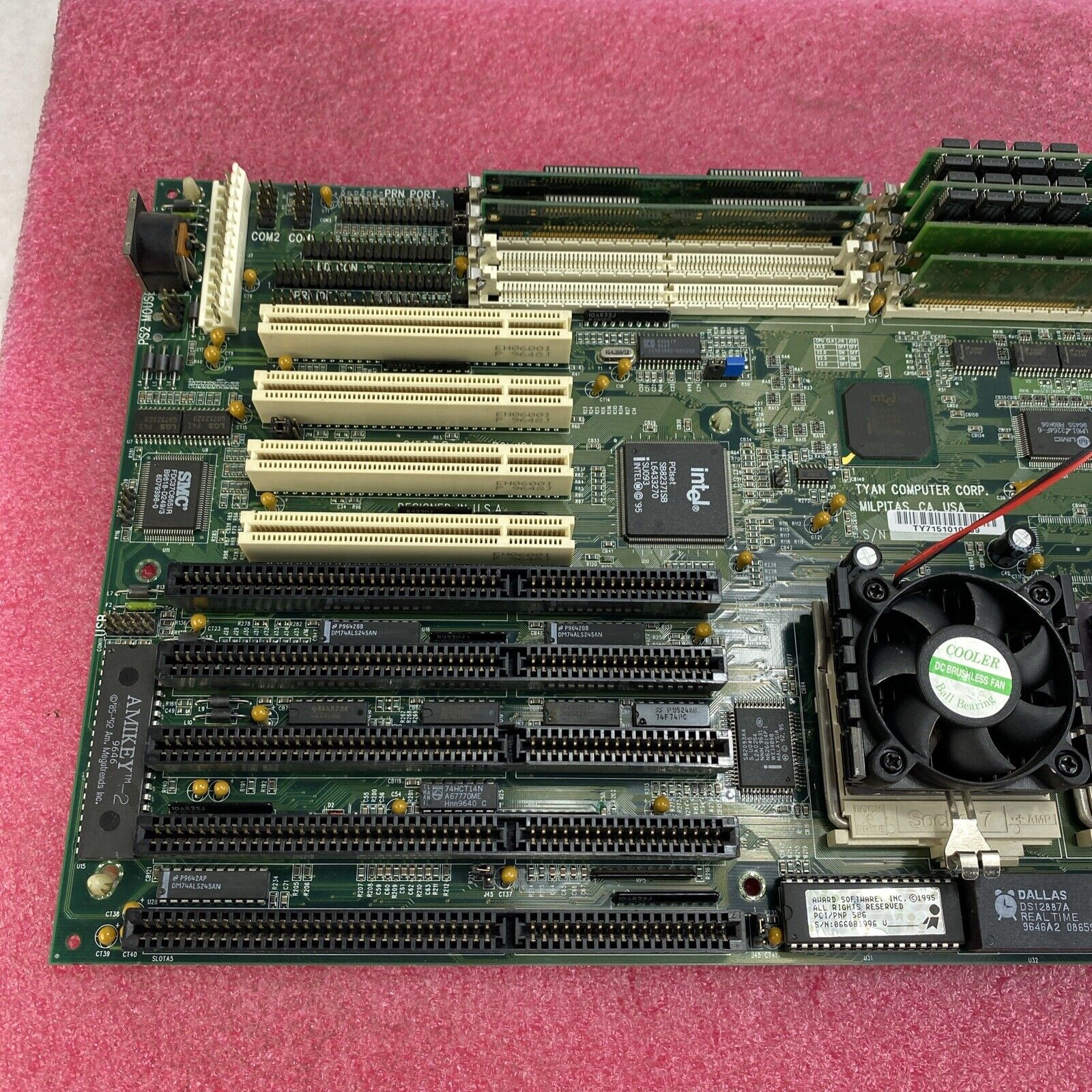 Tyan S1563 PCI-ISA MB Motherboard 2x Intel Pentium 100MHz No RAM