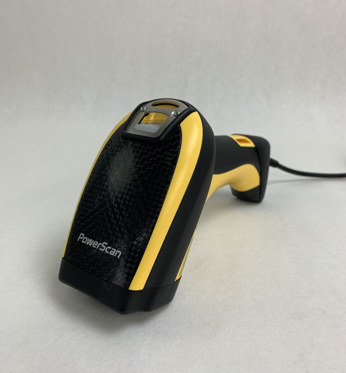 Datalogic PowerScan PD9630 Yellow 1D 2D Area Barcode Scanner Tested w/ Cord