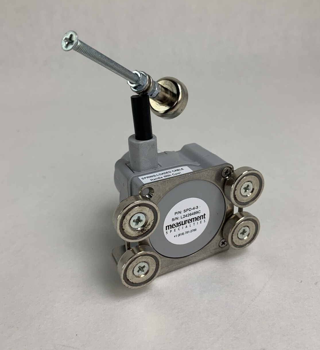 Measurement Specialties SPD-4-3 Rope Displacement Sensor Position