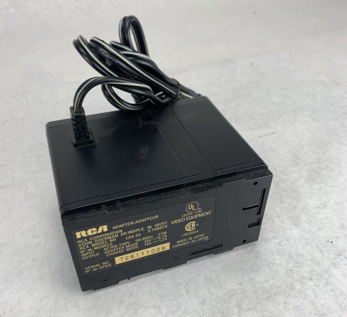 RCA E108818 Adapter CPS 05