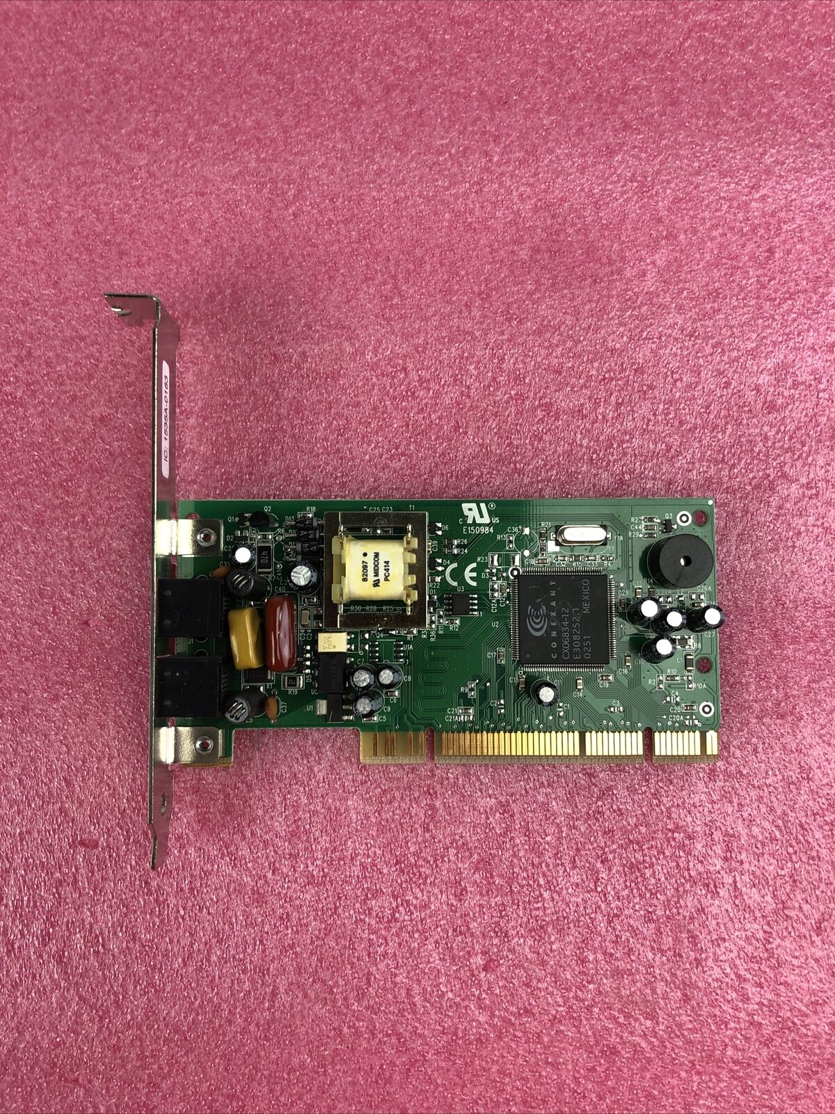 Zoom Telephonics V.92 PCI 56K Modem 3025C Series 0163