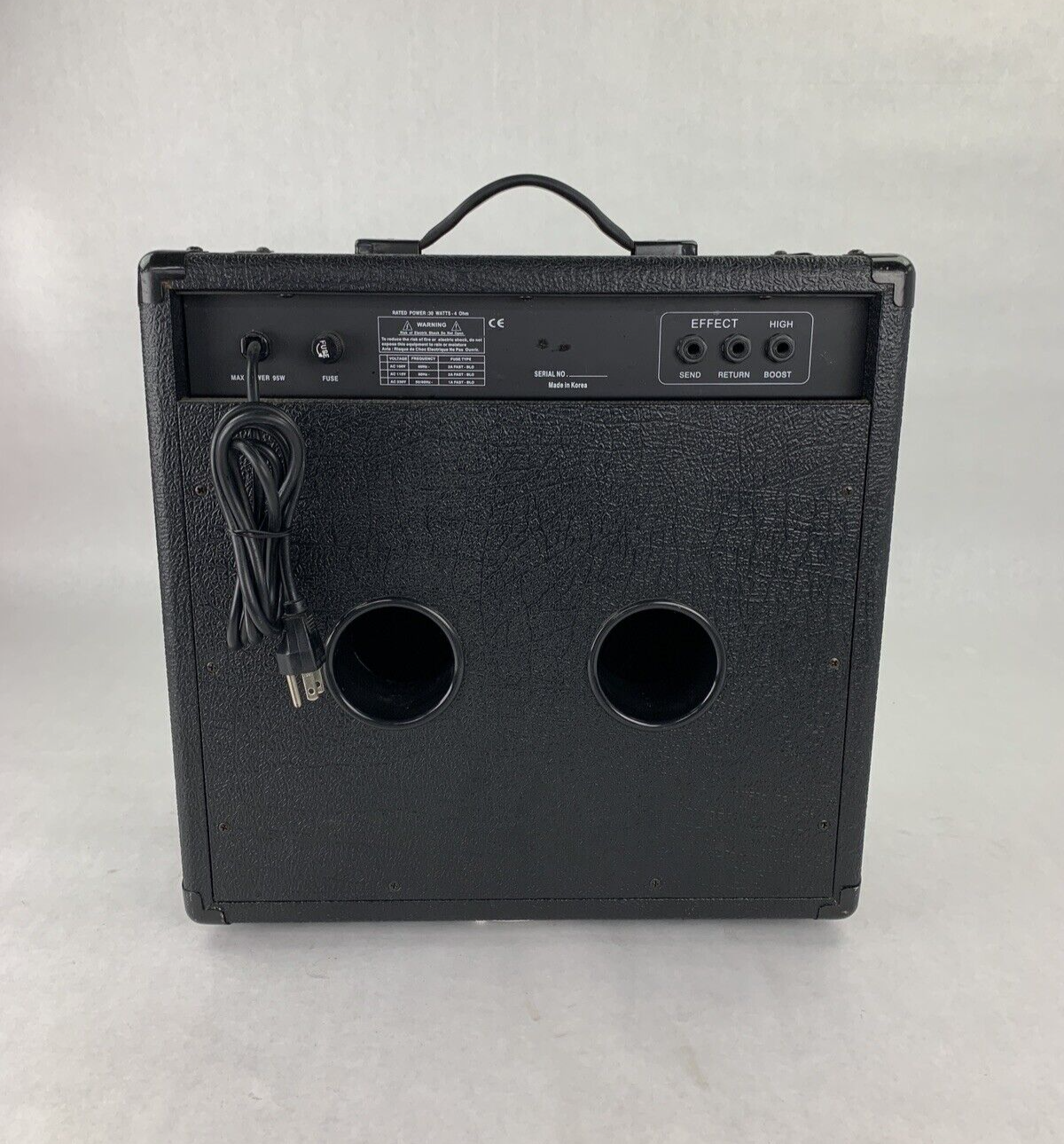 Rogue RB-30B Bass Combo Amplifier Tested