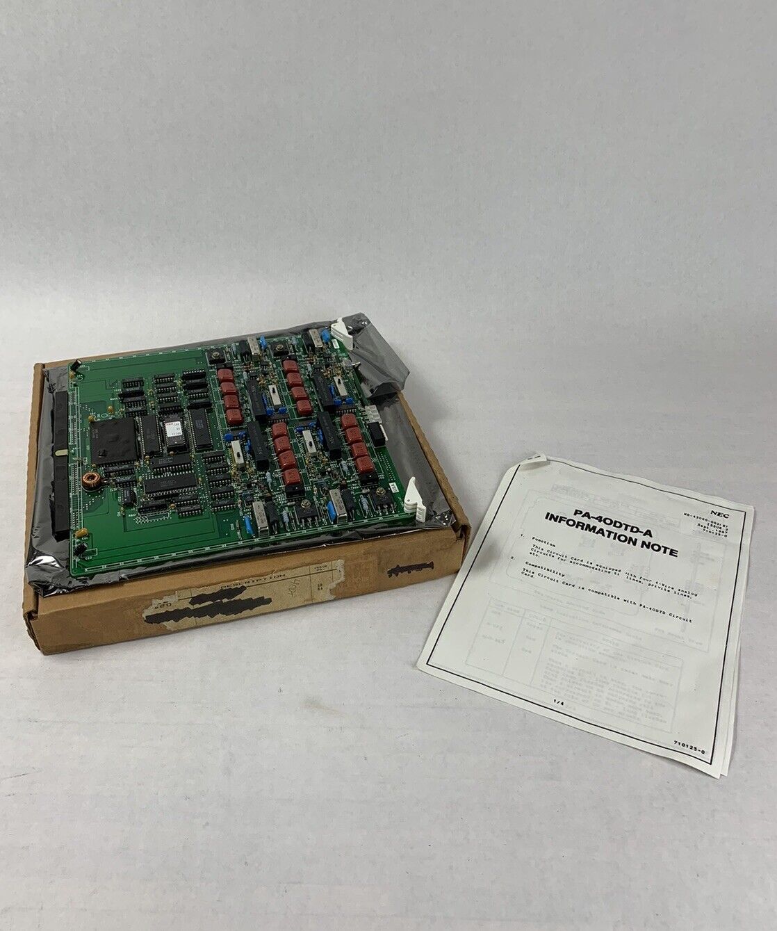 NEC PA-40DTD-A Circuit Card for IMS Phone System