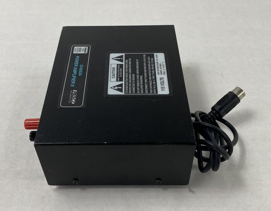 Pasco Scientific CI-6552A Power Amplifier II Power Tested No Power Cord