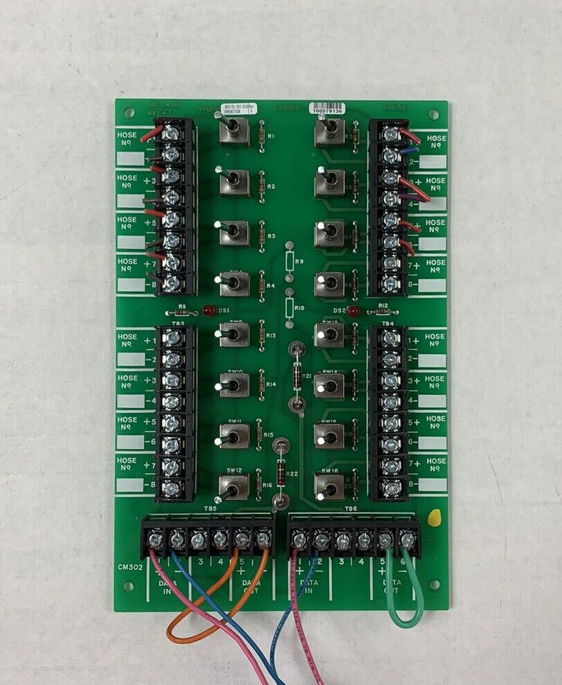 Wayne 800105-001/016G E186983 16-Position Hose Control Board 800104-002A