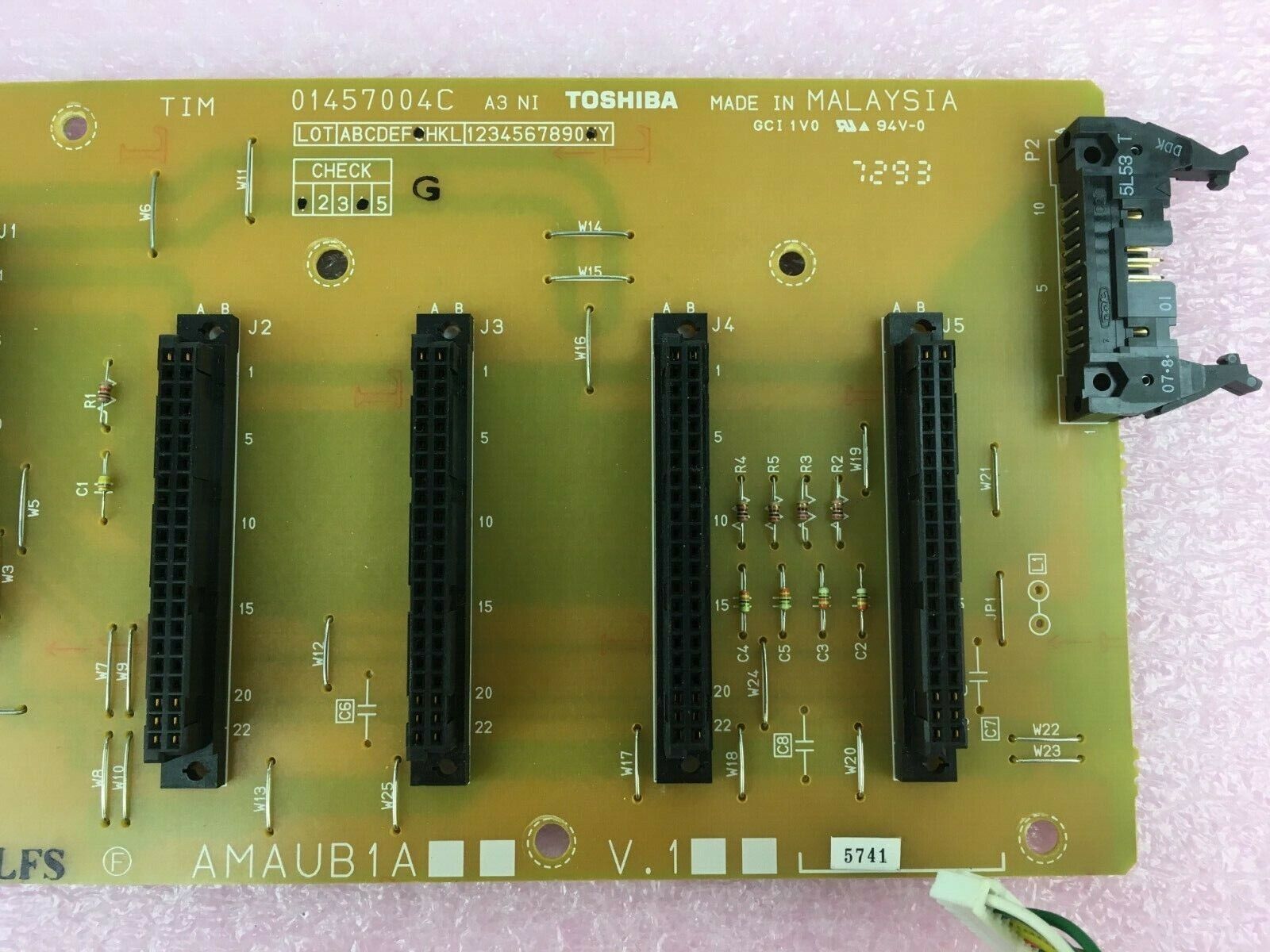 Toshiba 01457004C A3 NI AMAUB1A V1 Phone Circuit Board Port