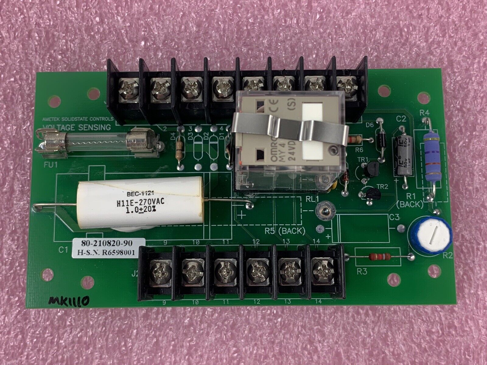 Ametek SolidState Controls 80-210820-90 Voltage Sensing Board