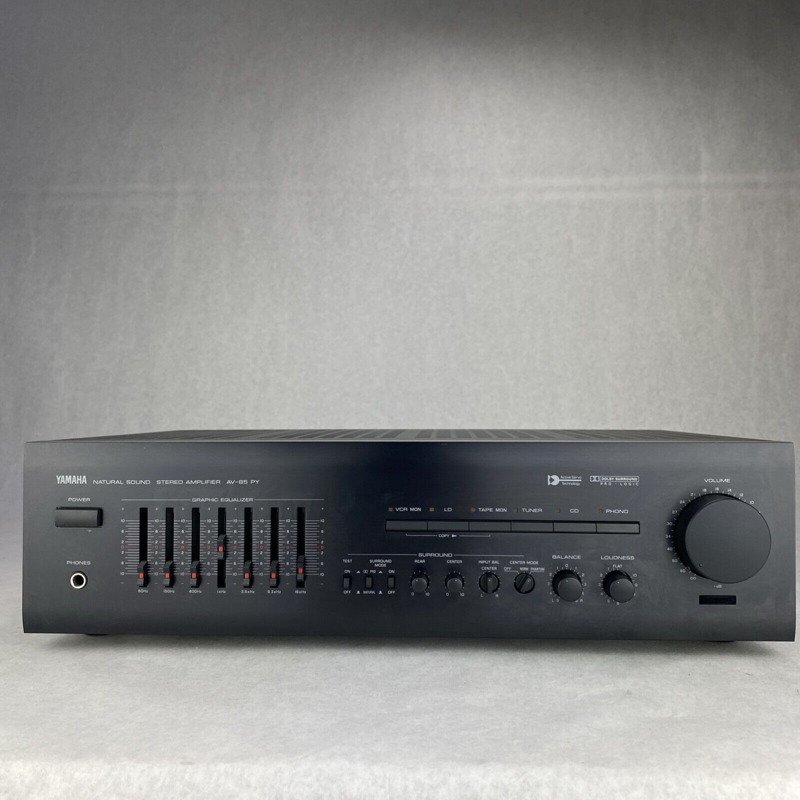 Yamaha AV-85 PY Natural Sound Stereo Amplifier Tested - Issue