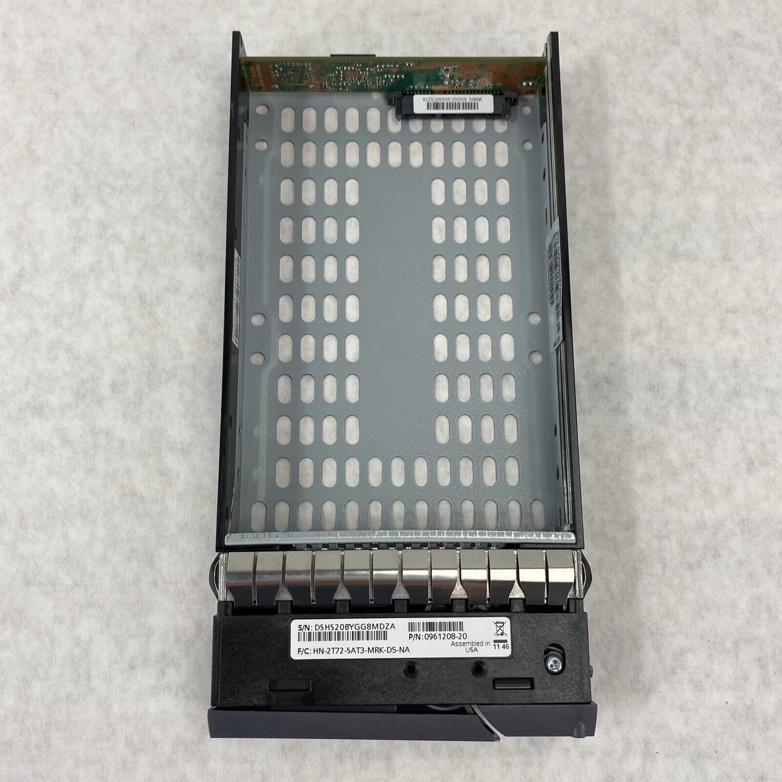 NetApp 0095673-10 SAS/SATA Hard Drive Caddy Tray 0961208-20 w/ Emulex Adapter