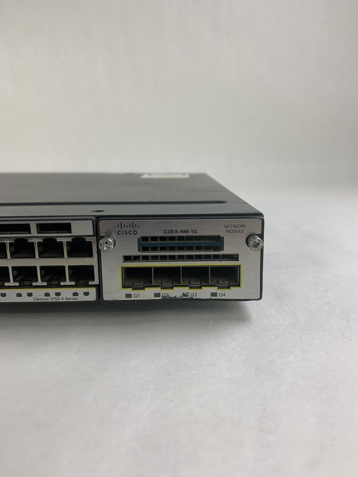 Cisco Catalyst X Series TNY-WS3750X-3560X J Network Managed Switch Tested