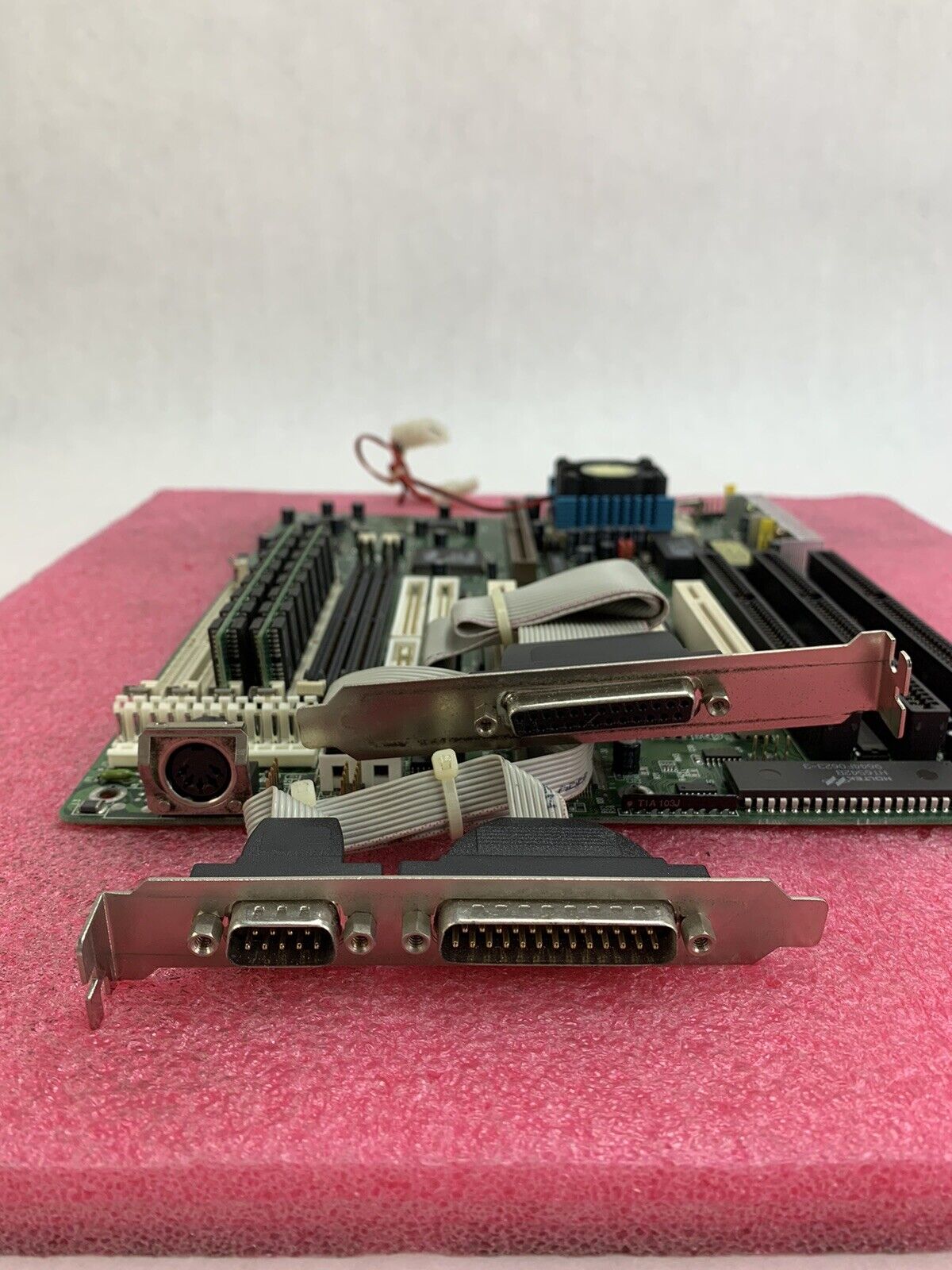 Shuttle HOT-577 Motherboard Pentium 166MHZ 64MB RAM Bad Dallas Time Chip