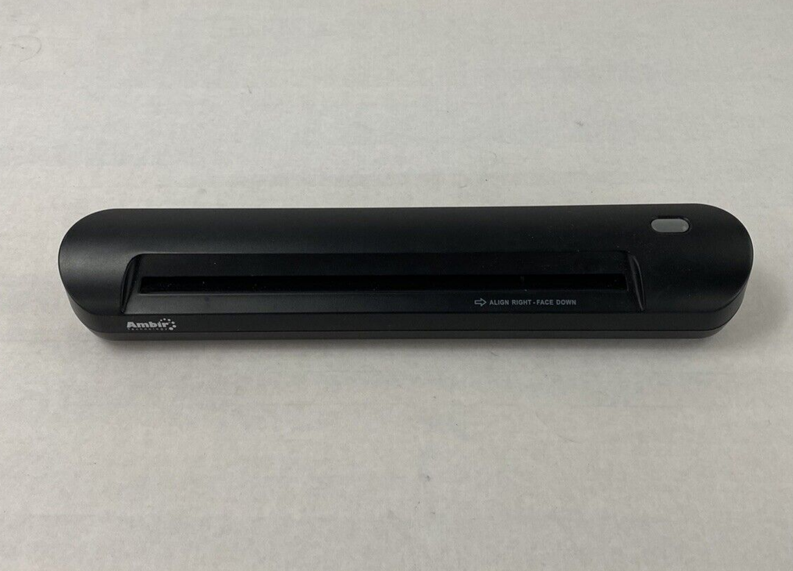 Ambir TravelScan Pro Scanner PS600-3 For Parts or Repair