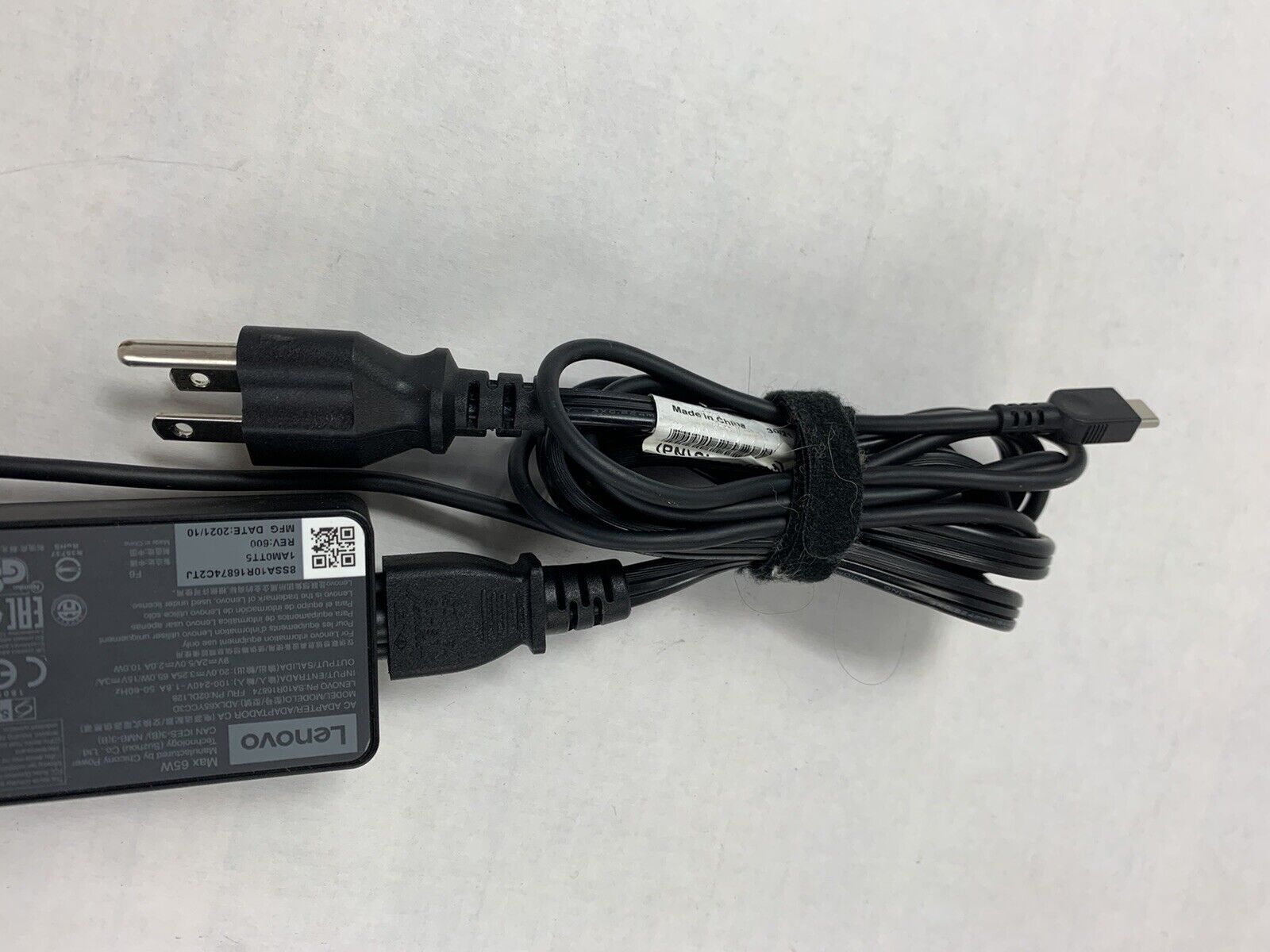 Mixed Lot of 12 Lenovo 50-60 Hz 3.25 A 20V 65W AC Adapter