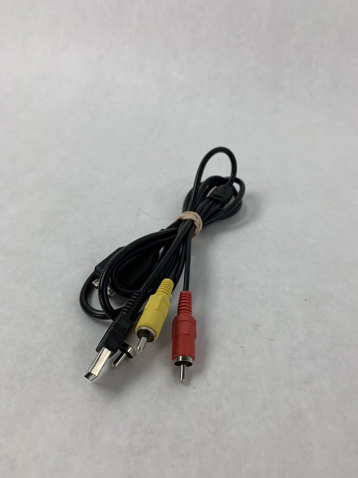 Sony Camera ZCAT 2035-0930/1325-0530 3Pin AV RCA Camera Video Cord (Lot of 2)