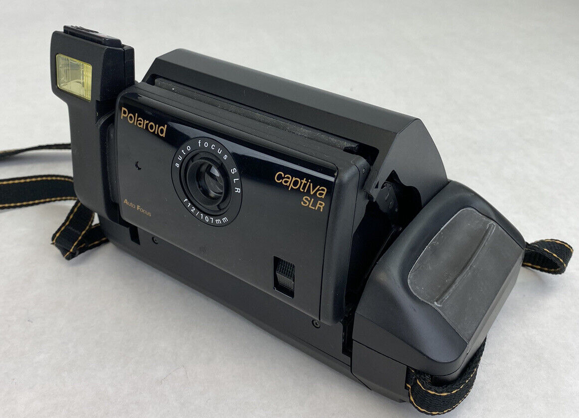 Polaroid Captiva SLR QPS Auto Focus Camera F12-107 MM