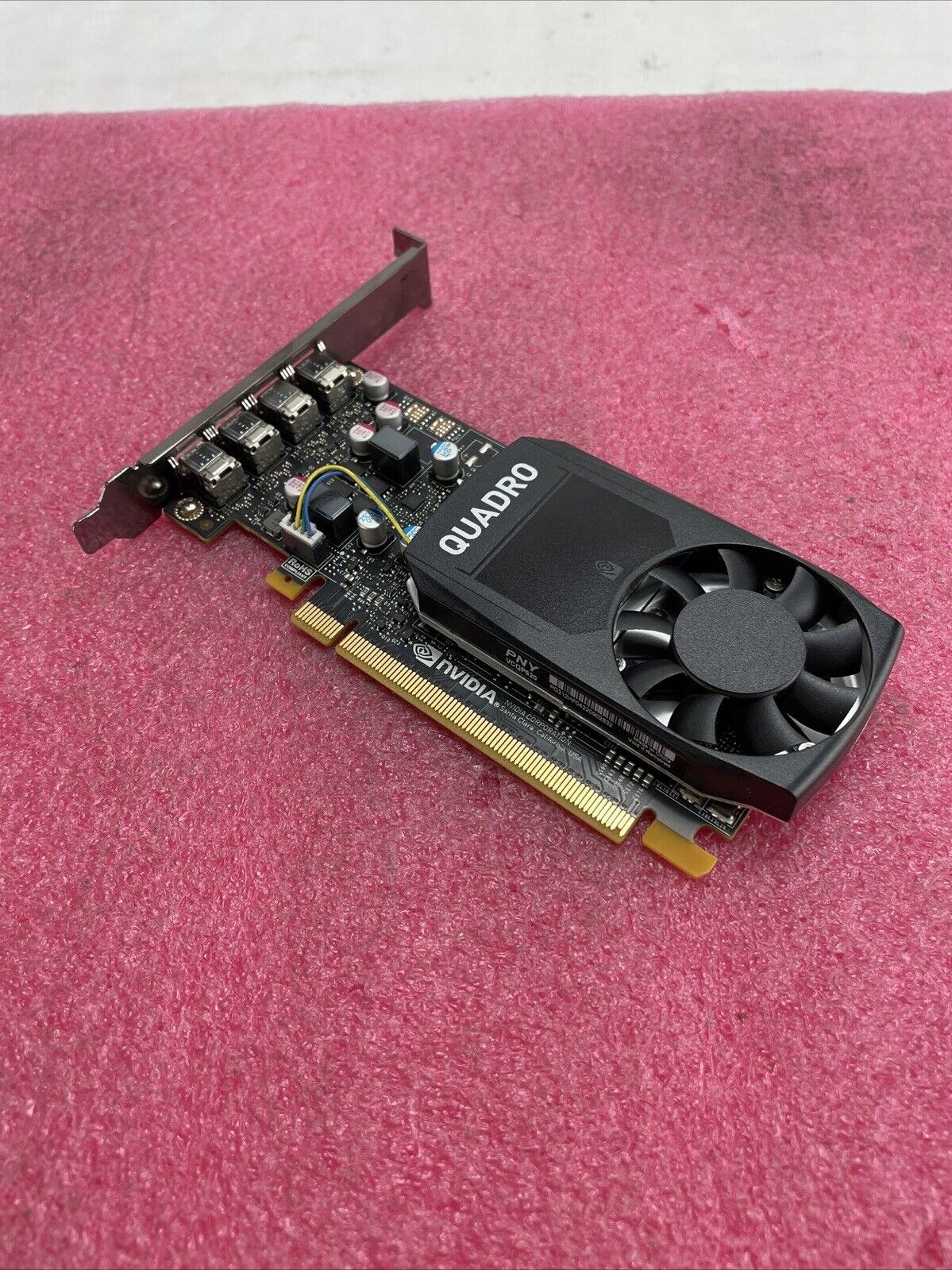 NVIDIA QUADRO P620 2GB GDDR5 PCIE Graphics Card 4x Mini DisplayPort