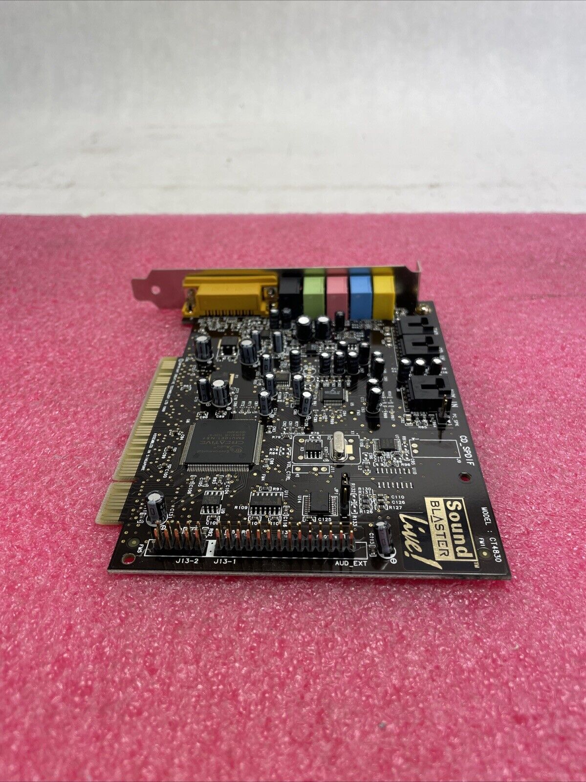 Creative Labs Sound Blaster Live! CT4830 PCI Audio Card