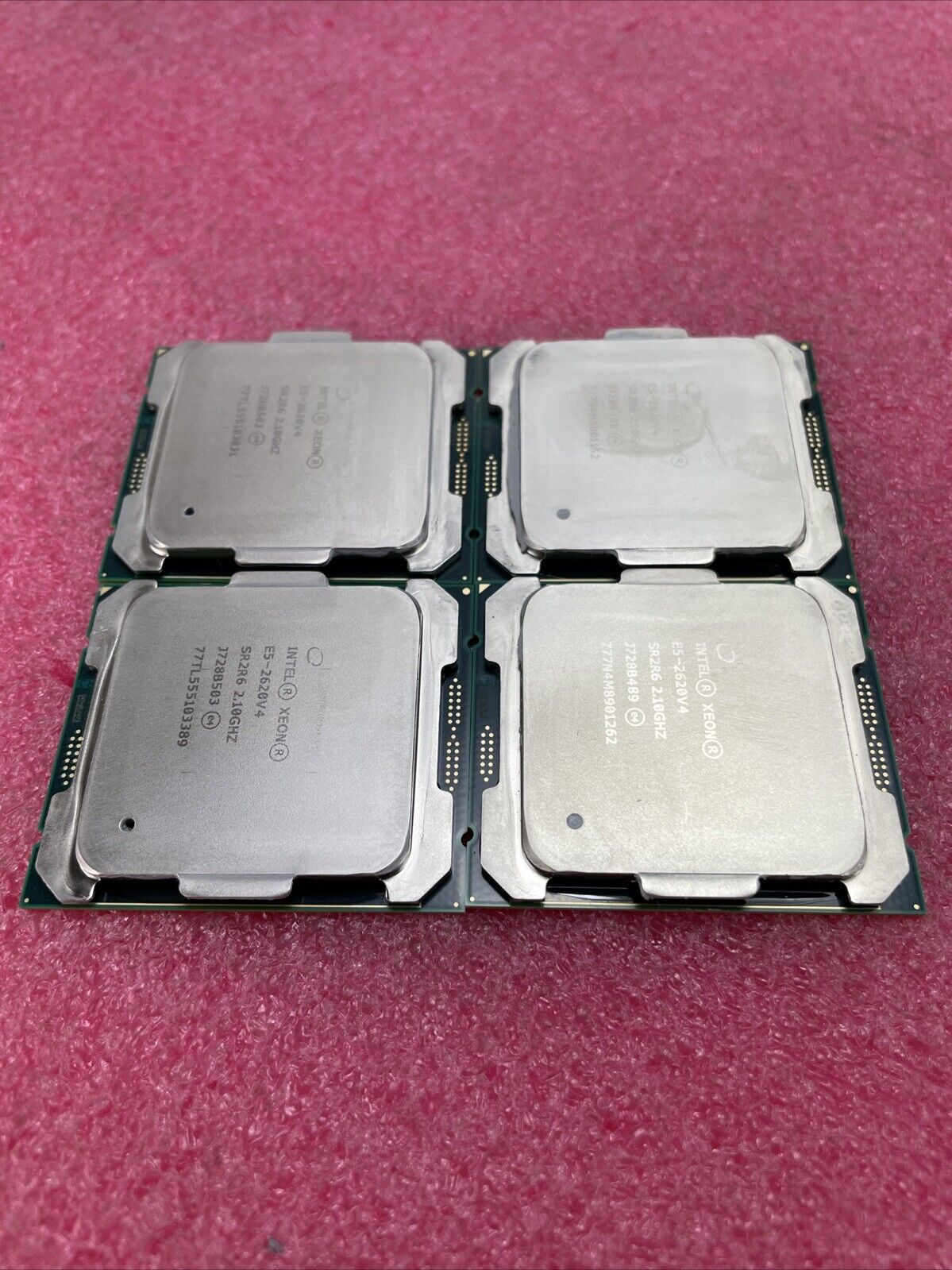 Intel Xeon E5-2620 v4 2.1GHz 8-Core Processor CPU LGA2011 SR2R6 Lot of 4