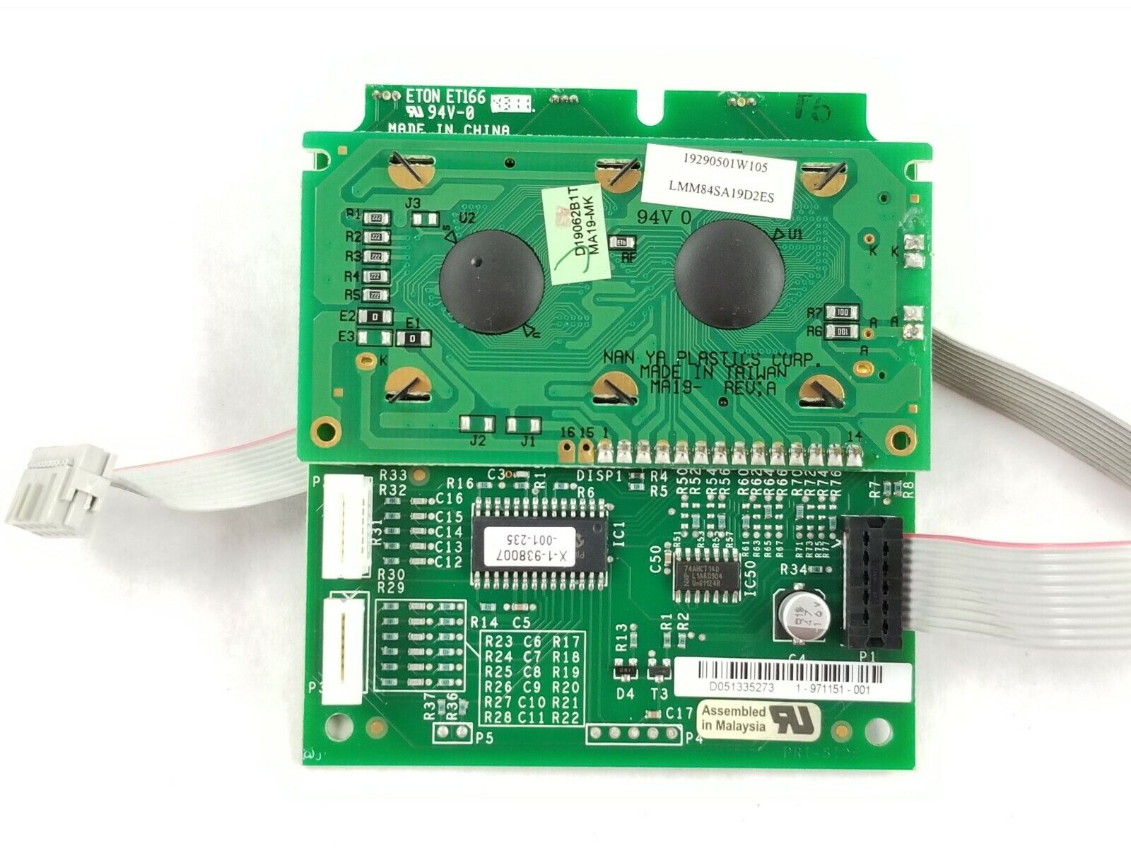 Intermec Easycoder PM4i Console Board PM 1-971151-001