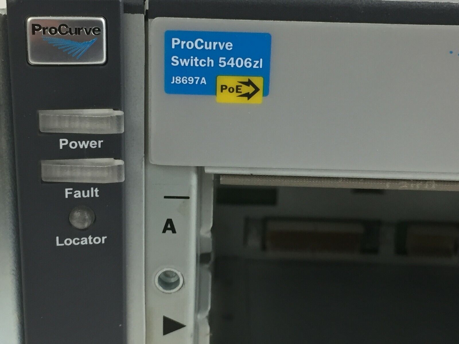 HP ProCurve J8697A 5406zl Managed Switch Chassis Only