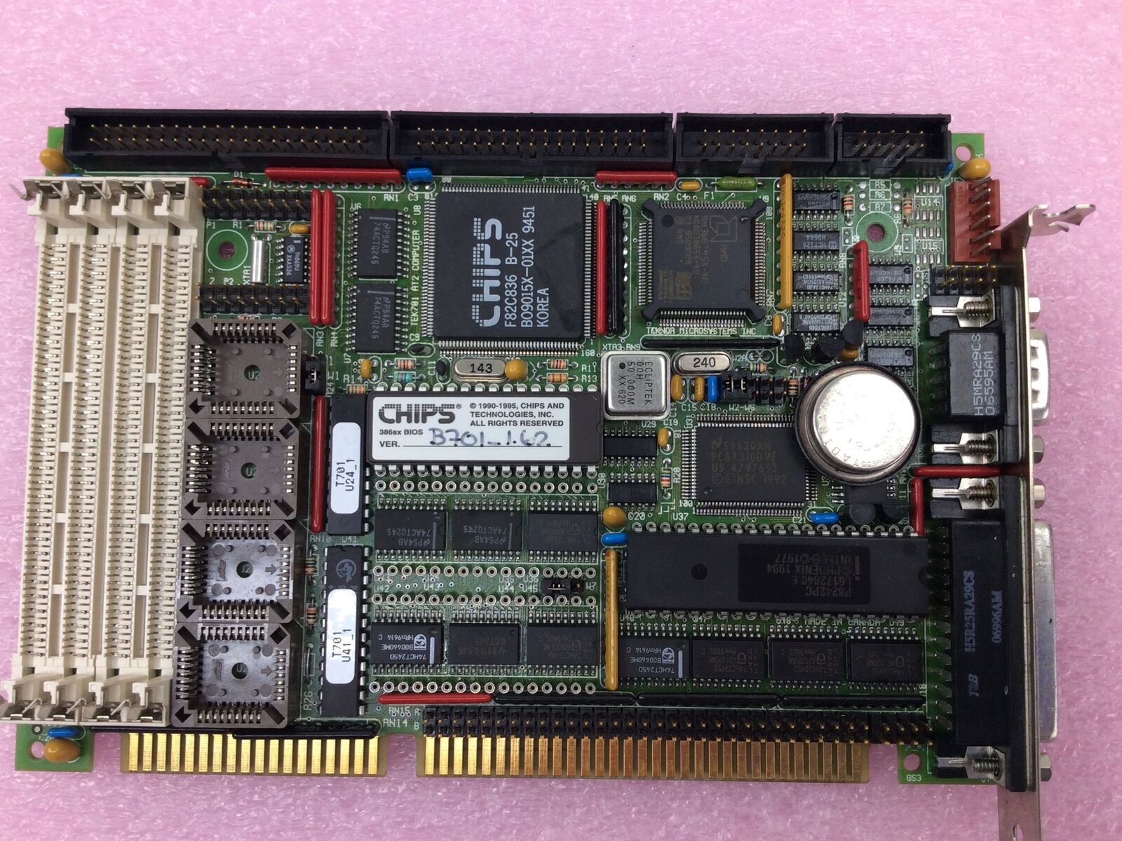 Teknor Industrial Computers - Model Tek-AT2 - Product Num. T701_5-25 - Tek701