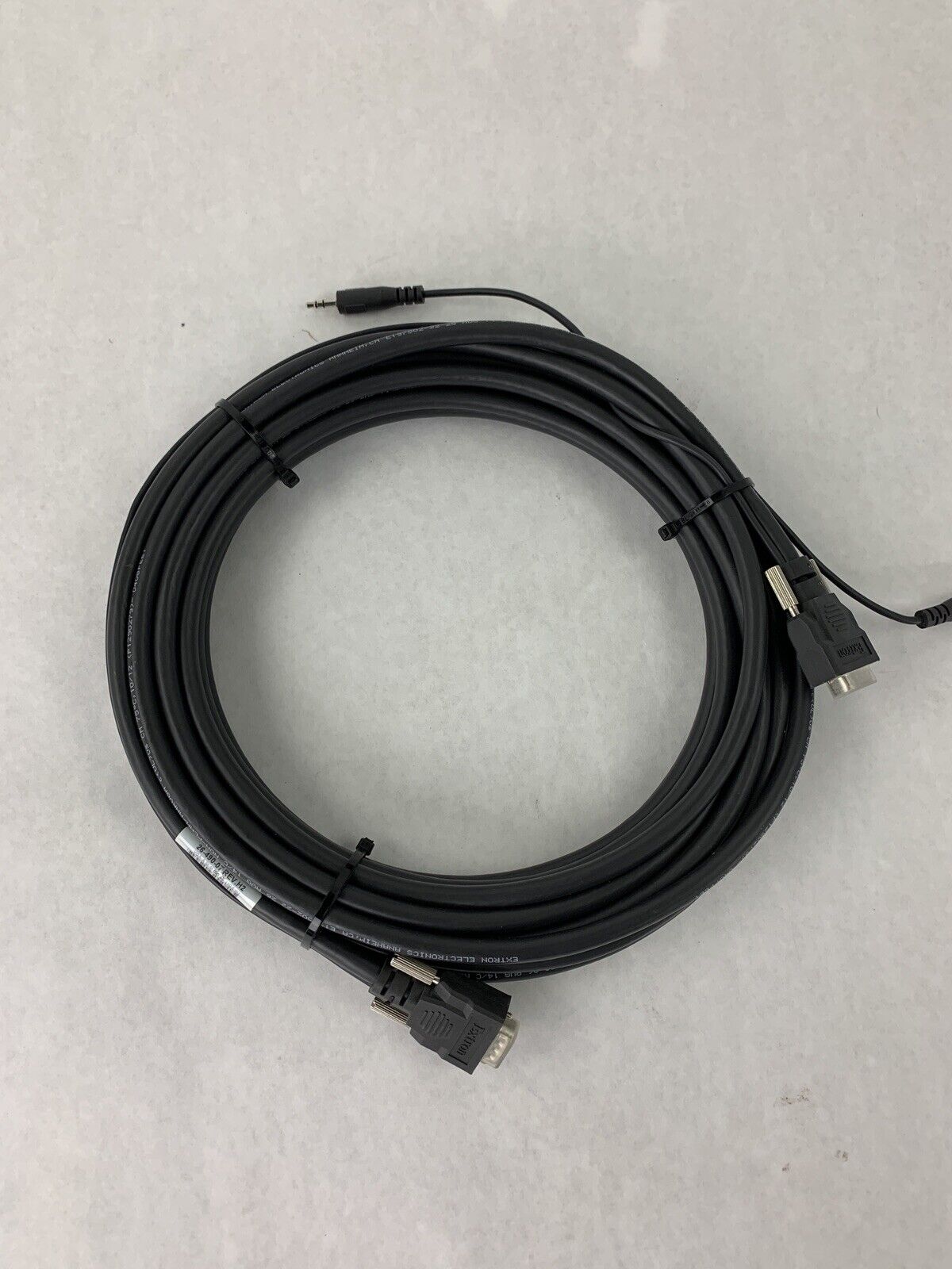 Extron 26-490-07 12 FT VGA MicroHR Audio Ultra Extension Cable E197502-22