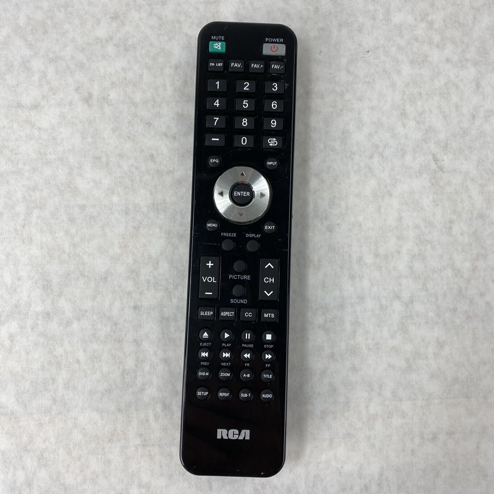 RCA WD12081 Remote Control RE20QP80 46LA55R120Q 46LB45RQ 50LB45RQ 50PA30RQ