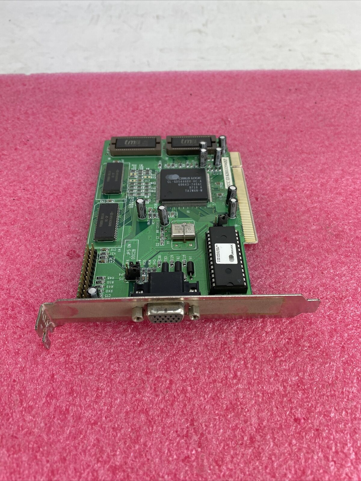 Cirrus Logic CL-GD5446BV-HC-A 1MB PCI Graphics Card