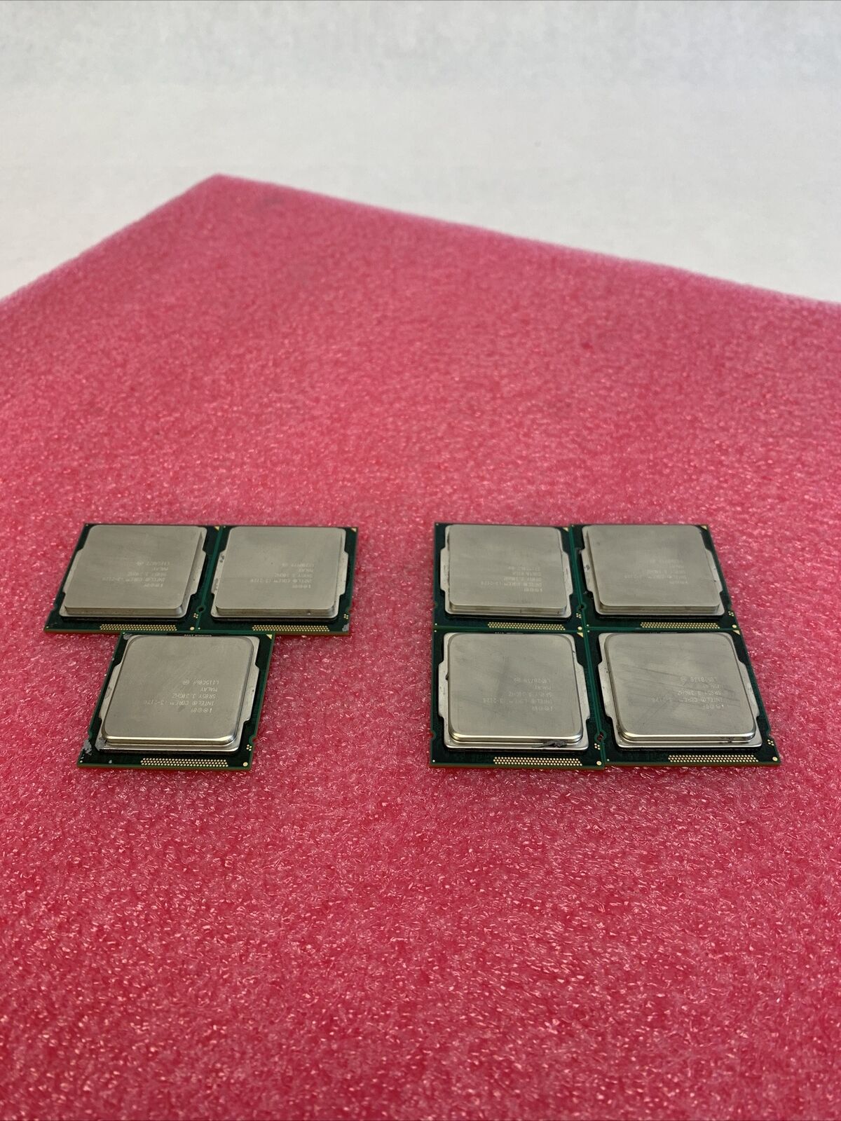 Lot of 7 Intel Core i3-2120 SR05Y 3.3GHz Processor