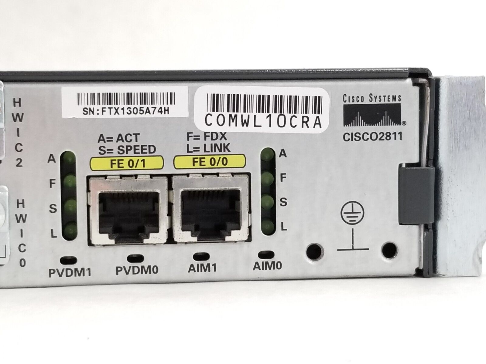 Cisco 2800 Series Integrated Service Router Cisco 2811 V06