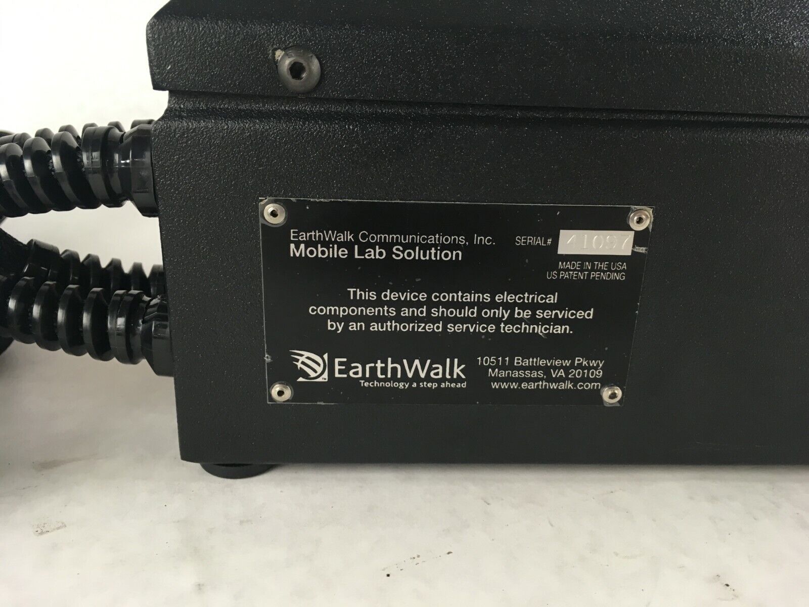 EarthWalk Mobile Lab Solution Charging and Mobile Power Hub