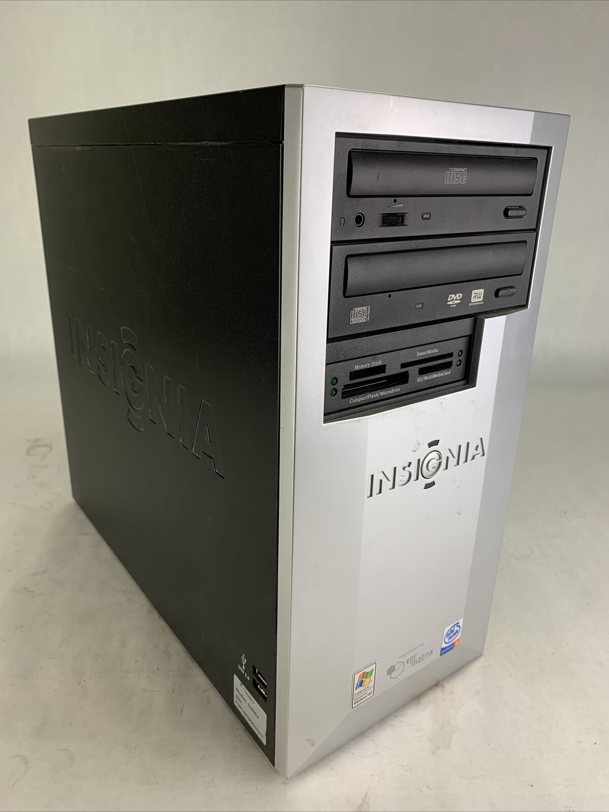 Insignia D400a MT Intel Pentium 4 2.8GHz 504MB RAM No HDD No OS