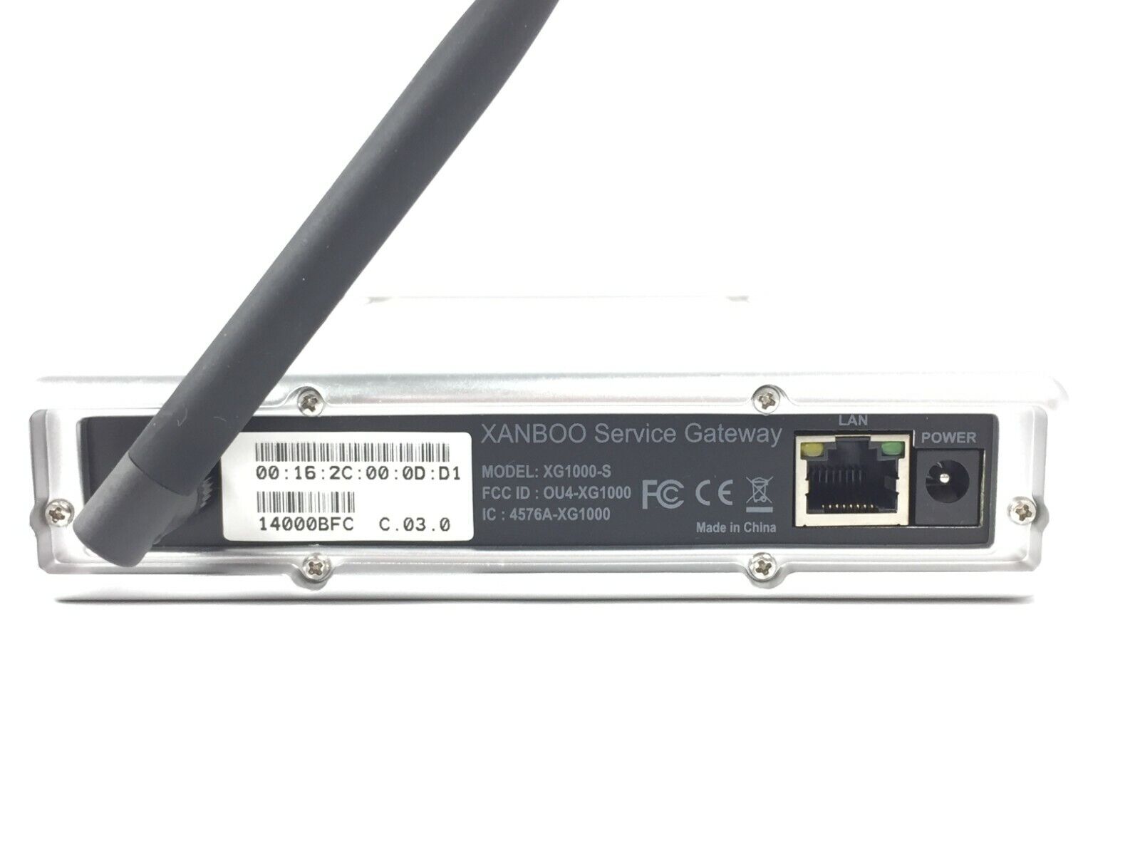 Xanboo XG1000-S Service Gateway