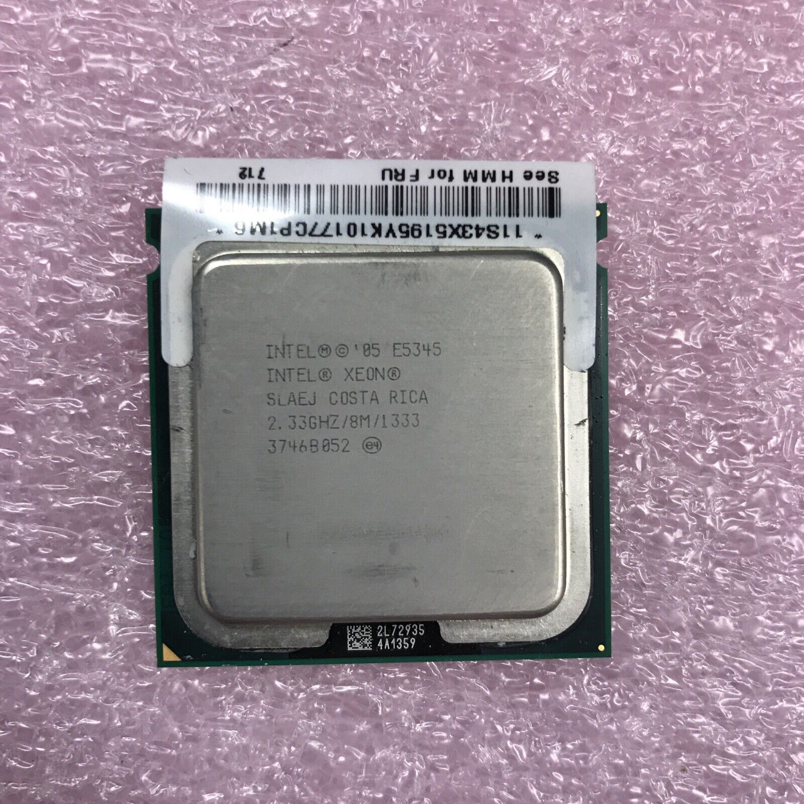 Intel XEON E5345 SLAEJ  2.33GHZ 8M 1333 3746B052 CPU Processor