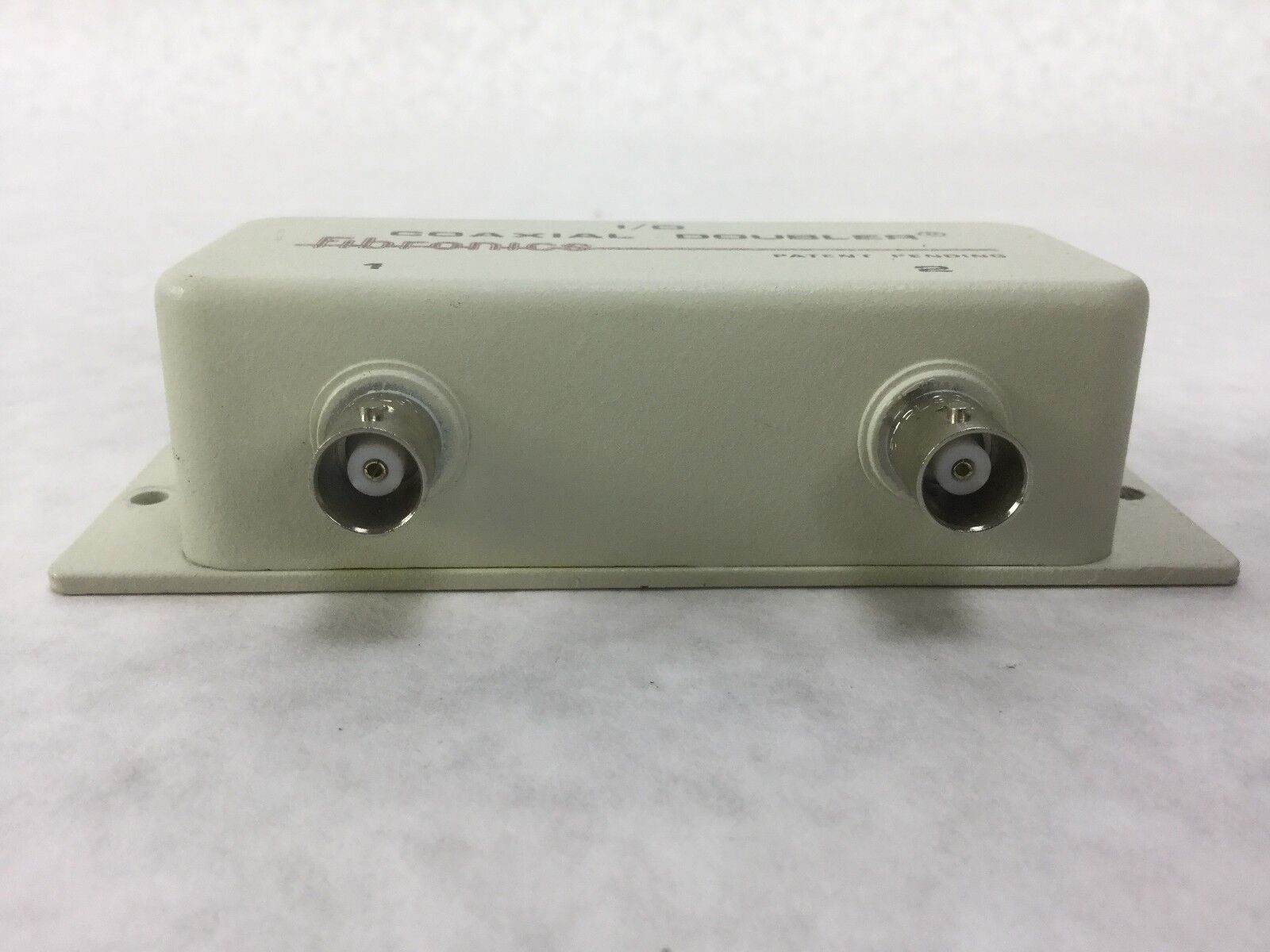 Fibronics I/O Coaxial Doubler