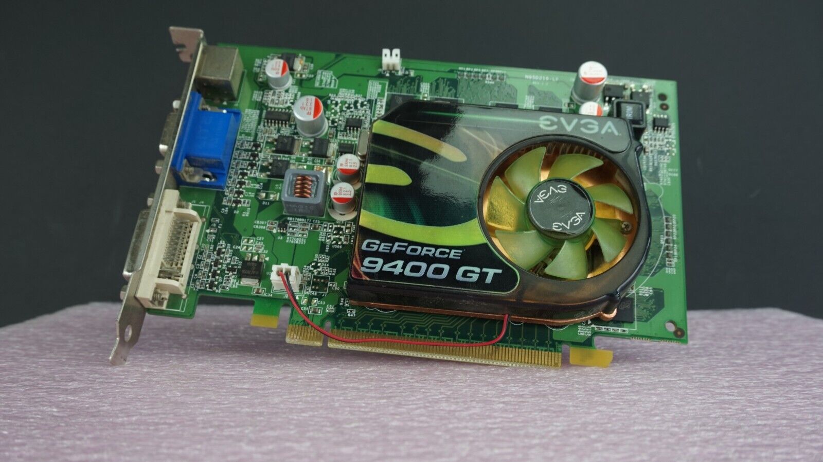 EVGA GeForce 9400 GT 512MB DDR2 SDRAM PCI e Graphics Card