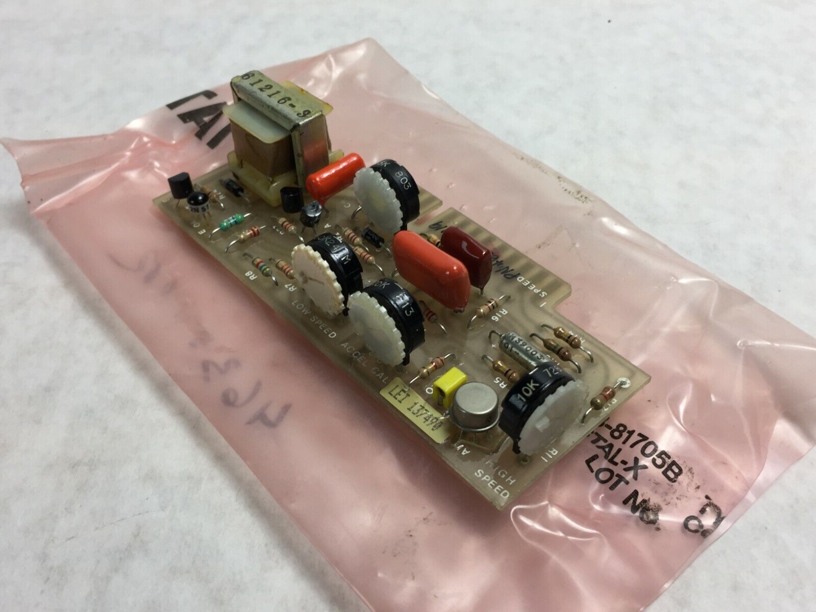 DAMON / IEC P/N 46354 Speed Control Board