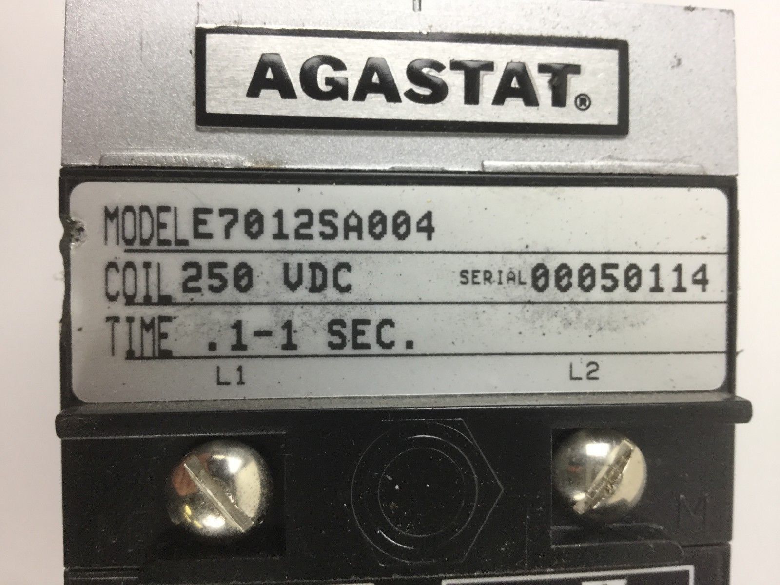 Agastat E7012SA004 Relay