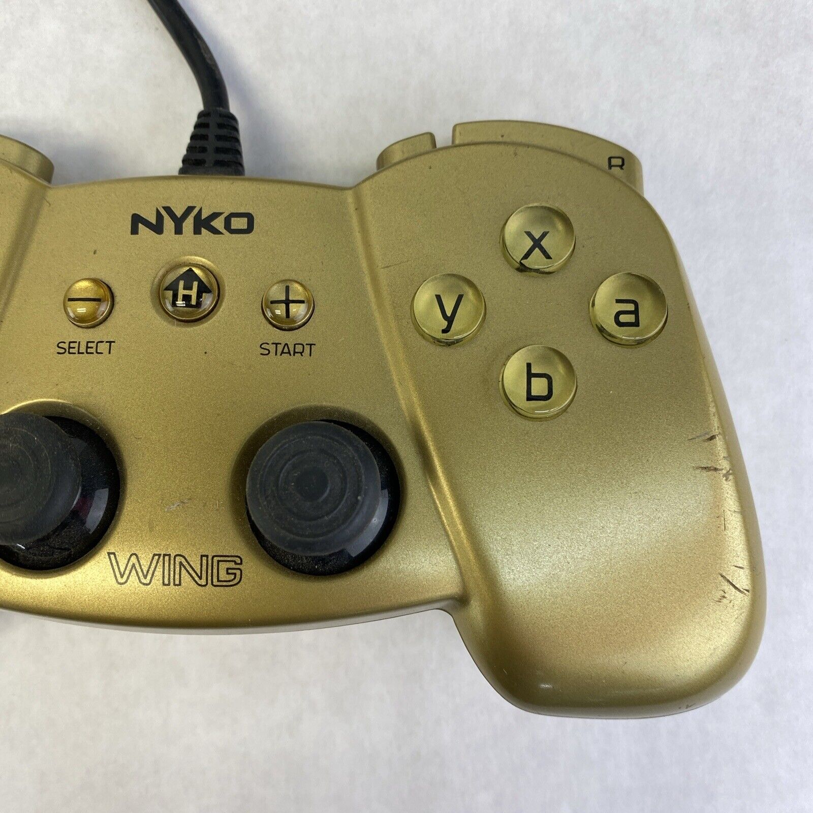 Nyko 87029-E14 Wii Wing Controller Gold Replacement NO Perfect Shot Pistol