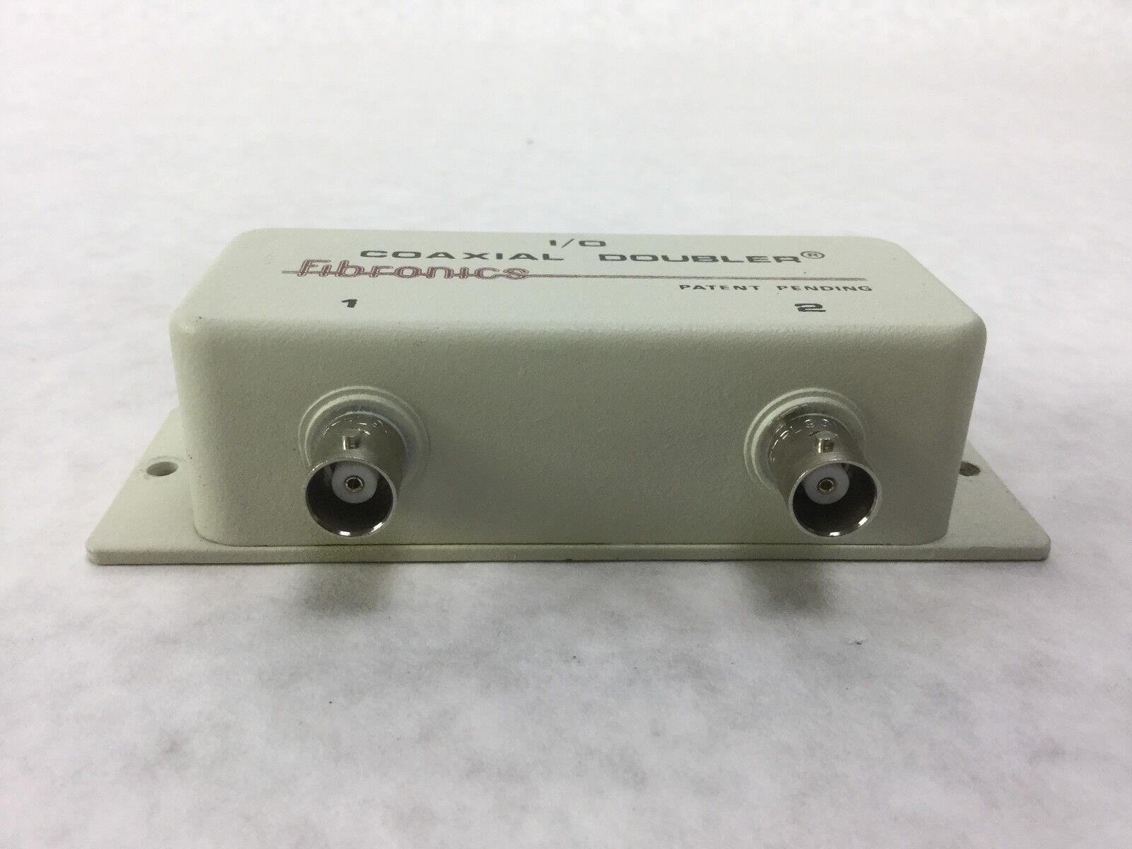 Fibronics I/O Coaxial Doubler