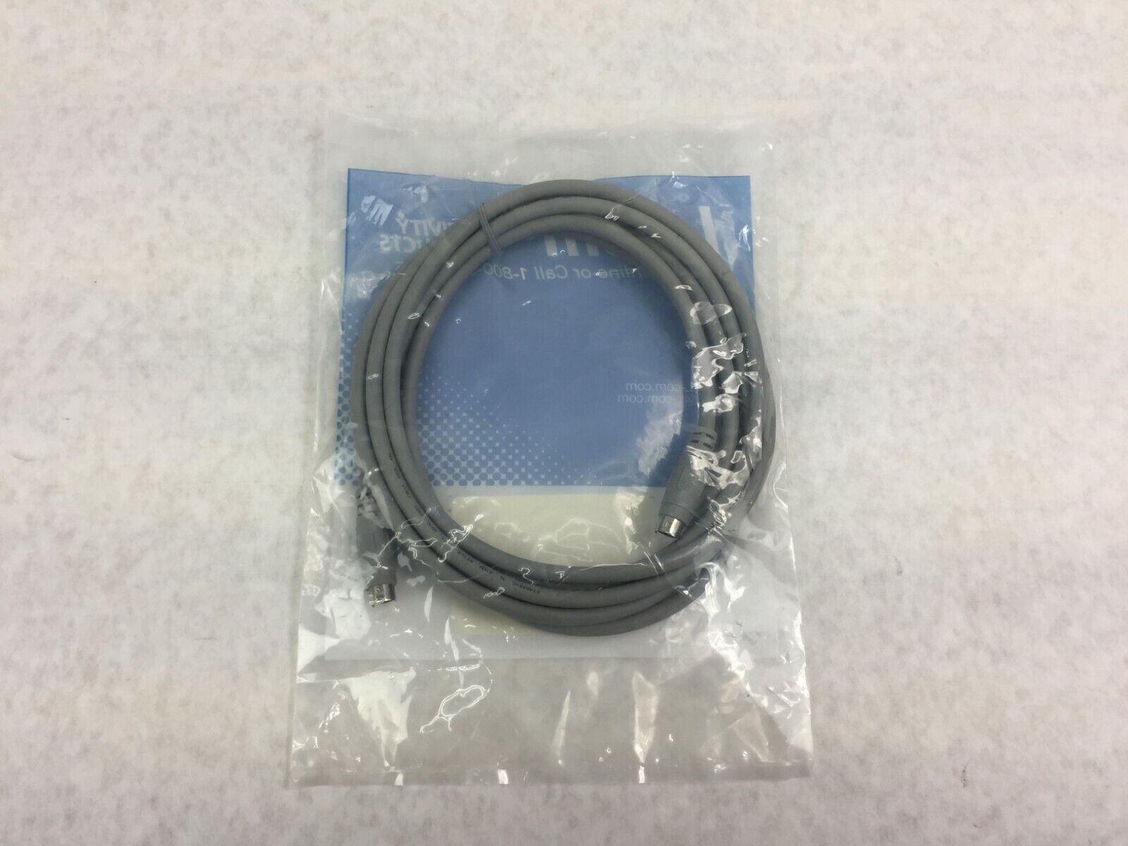 L-Com DK226MM-10 PS/2 Extension Cable Male to Male Gray 10'