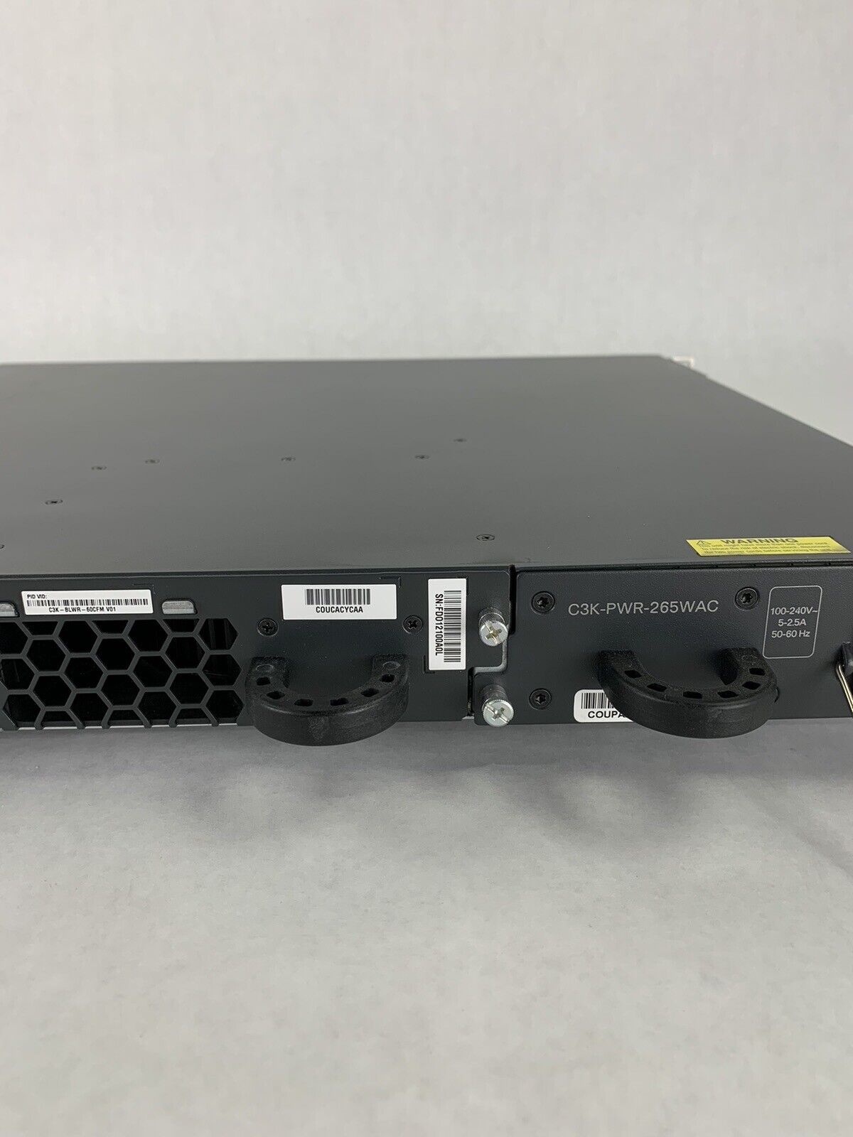 Cisco Catalyst WS-C3750E-48TD-S V03 48 Port Gigabit Managed Network Switch