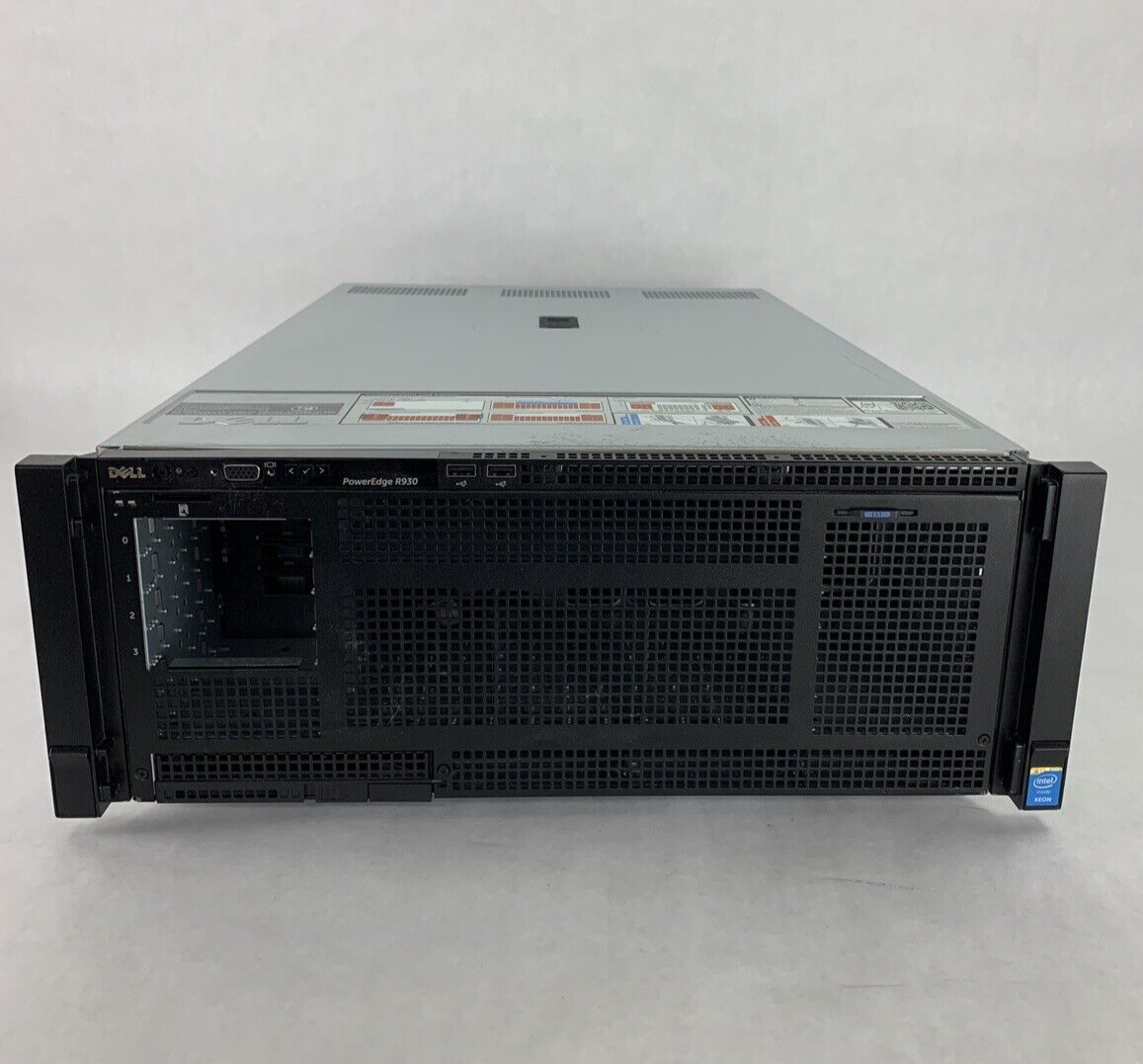 Dell PowerEdge R930 Server 4x E7-8891 2.8 GHz 256 GB RAM No HDD No OS 2x PS