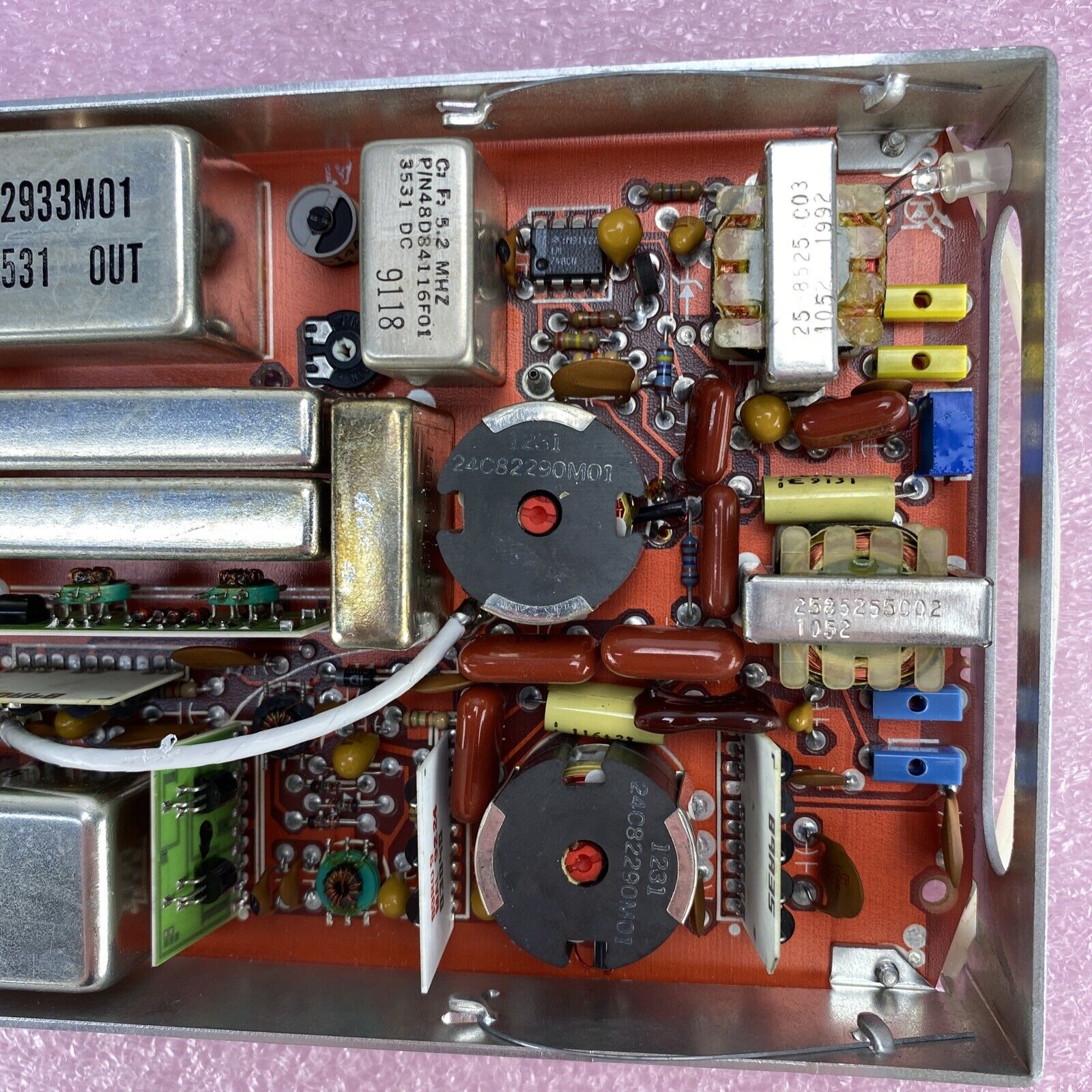 Motorola MLN6287A Red Board Starplex Channel Digital Modem Circuit Board