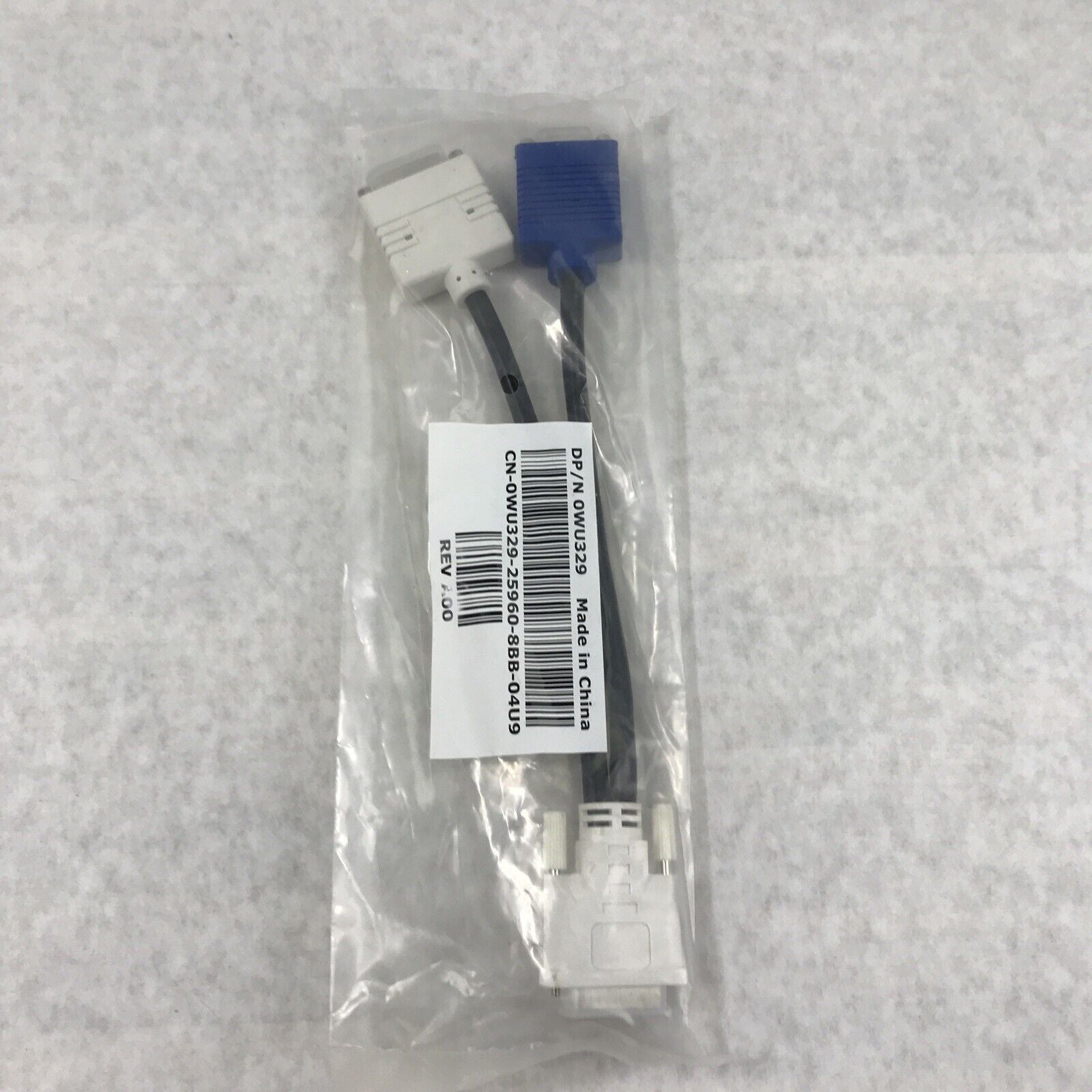 Dell WU329 DVI to DVI/VGA Splitter Cable (Lot of 5)