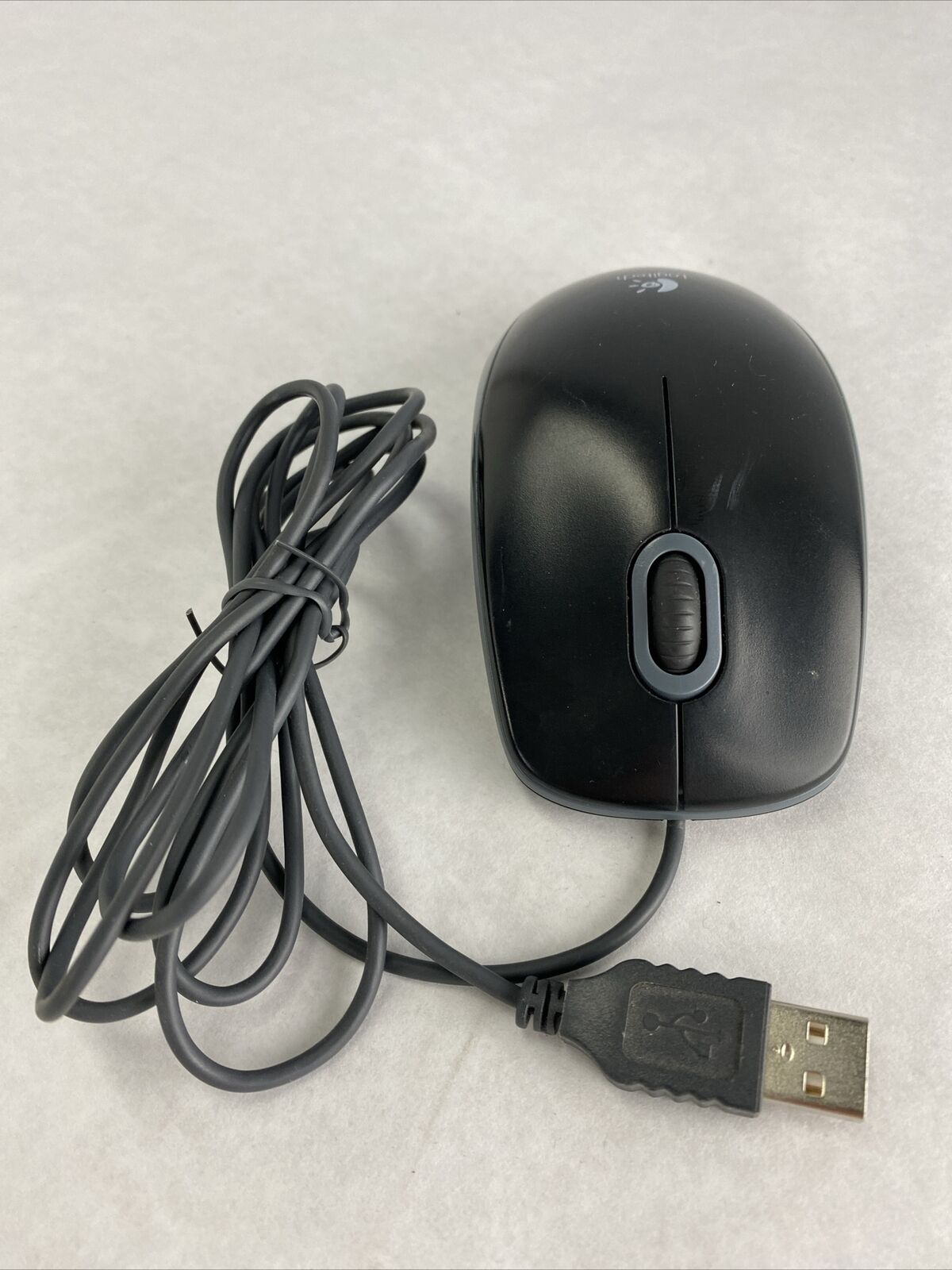 Lot( 5 ) Logitech M-U0026 Optical 6ft Wired USB Scroll Wheel Mouse 810-002182