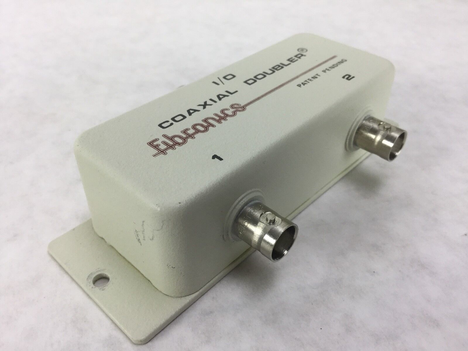 Fibronics I/O Coaxial Doubler