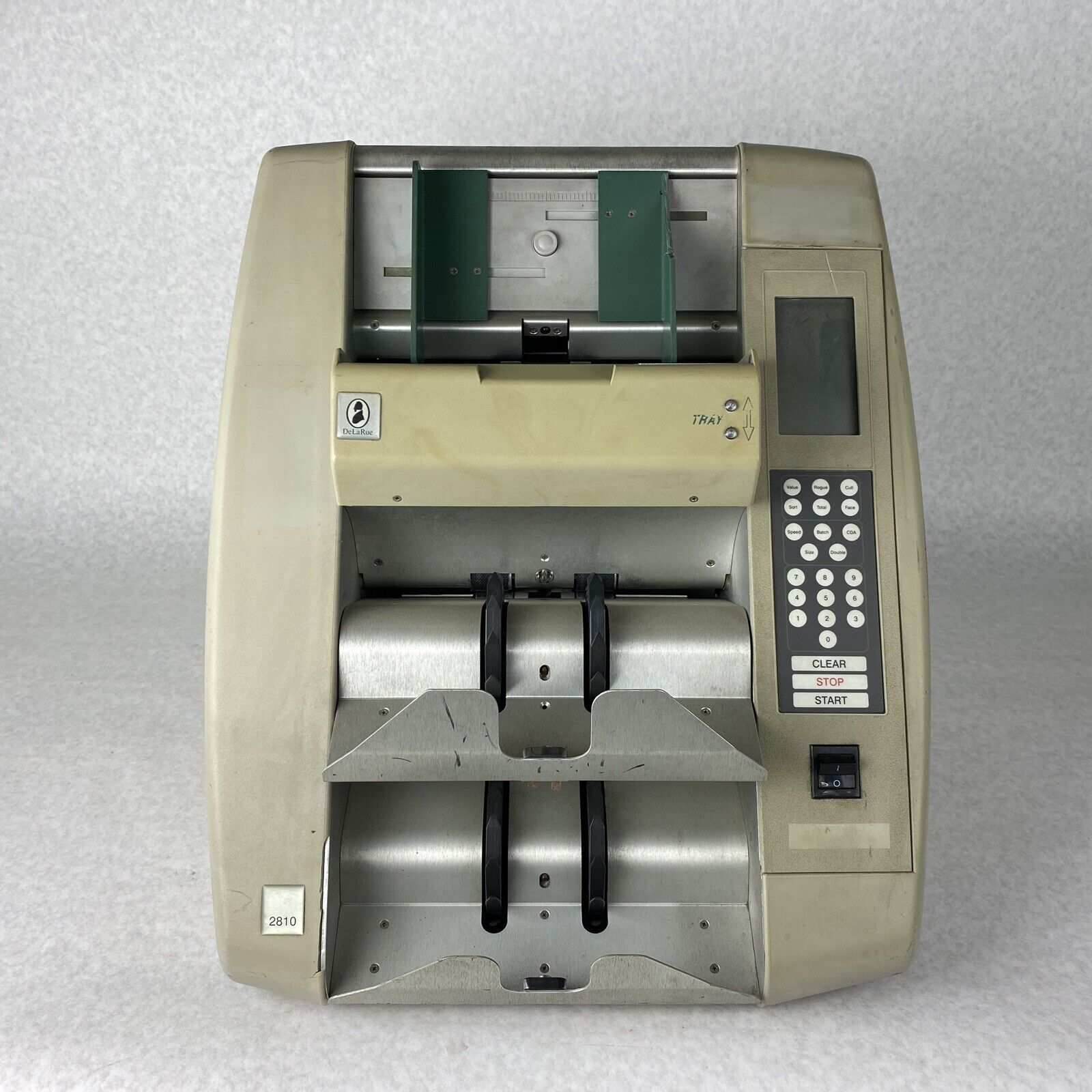 De La Rue Bill Counting Machine 2810103 -Not Fully Tested