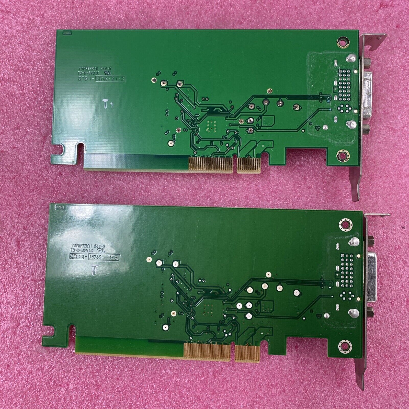 Lot( 2 ) Dell 0FH86 E-G900-04-2600 Sil 1364A DVI AGP SFF Video Graphics Card GPU